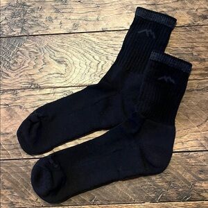 (1 pr) Men's Hiker Micro Crew Midweight Hiking Socks Large